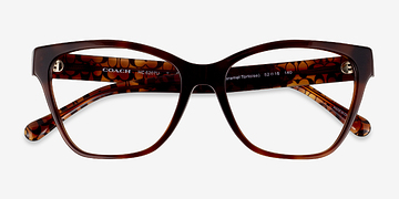 Caramel Tortoise Coach HC6207U -  Acetate Eyeglasses