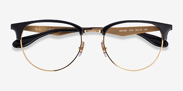 Black Gold Ray-Ban RB6396 -  Plastic Eyeglasses