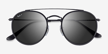 Black Ray-Ban RB3647N -  Metal Sunglasses
