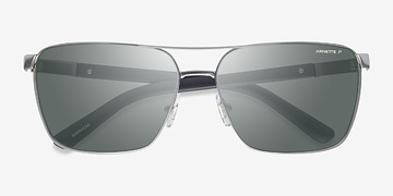 Matte Silver ARNETTE Barracas -  Metal Sunglasses