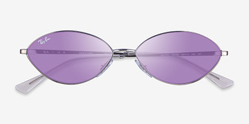 Silver Ray-Ban RB3757 -  Metal Sunglasses