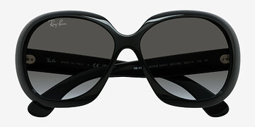 Black Ray-Ban Jackie Ohh Ii -  Plastic Sunglasses
