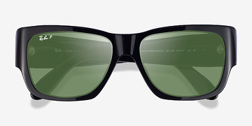 Black Ray-Ban RB2187 -  Acetate Sunglasses