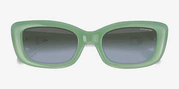 Milky Green Coach HC8390U CR610 -  Plastic Sunglasses