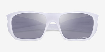 White Oakley Masseter -  Plastic Sunglasses