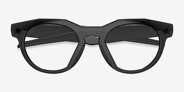 Black Oakley Meta HSTN -  Plastic AI Glasses