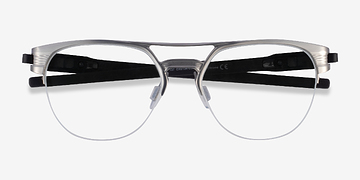 Silver Oakley Latch Ti -  Titanium Eyeglasses