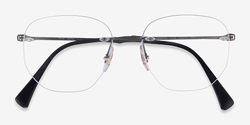 Matte Dark Gunmetal Ray-Ban RB8754 Lightray -  Titanium Eyeglasses