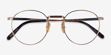 Shiny Gold Ray-Ban RB8237V -  Titanium Eyeglasses