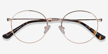 Golden Bistro -  Vintage Metal Eyeglasses