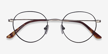 Black Retell -  Lightweight Metal Eyeglasses