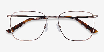 Rose Gold Reason -  Vintage Metal Eyeglasses