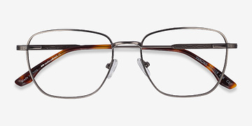 Gunmetal Throne -  Metal Eyeglasses