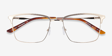 Gold Nathaniel -  Metal Eyeglasses