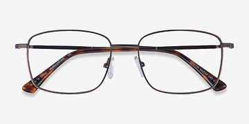 Dark Gunmetal Costin -  Lightweight Metal Eyeglasses