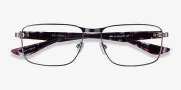 Matte Gunmetal Possibility -  Metal Eyeglasses