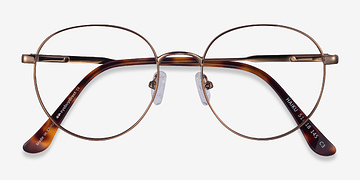 Bronze Haiku -  Metal Eyeglasses