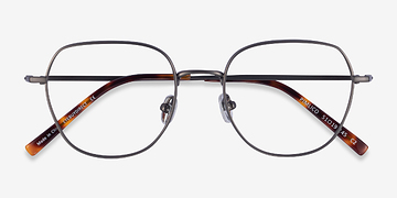 Matte Gunmetal Pimlico -  Metal Eyeglasses