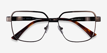 Gunmetal Gear -  Metal Eyeglasses