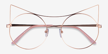 Rose Gold Singapura -  Metal Eyeglasses