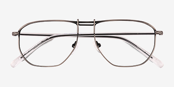 Silver Elwood -  Metal Eyeglasses