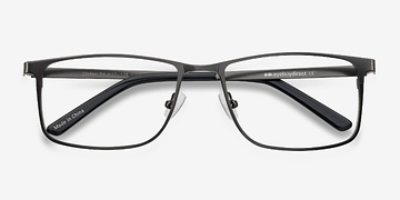 Gunmetal Clinton -  Metal Eyeglasses
