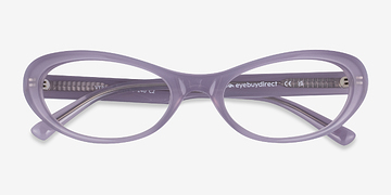 Purple Vertex -  Acetate Eyeglasses