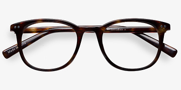 Dark Tortoise Demain -  Classic Acetate Eyeglasses