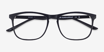 Matte Black Ghent -  Plastic Eyeglasses