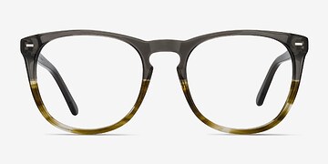 Gray Brown Divina -  Acetate Eyeglasses