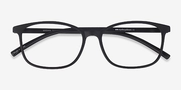 Black Median -  Lightweight Plastic Eyeglasses