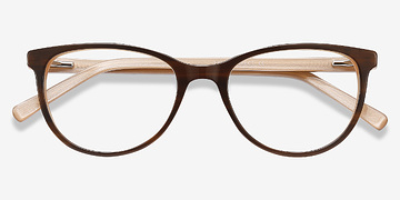 Striped Sphinx -  Vintage Acetate Eyeglasses