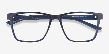 Blue Spencer -  Geek Plastic Eyeglasses