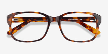 Tortoise Tobias -  Vintage Acetate Eyeglasses