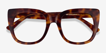 Tortoise Unique -  Fashion Acetate Eyeglasses