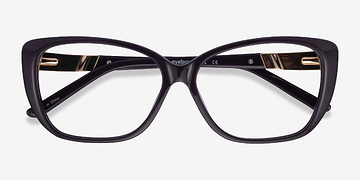 Purple Elegance -  Colorful Acetate Eyeglasses