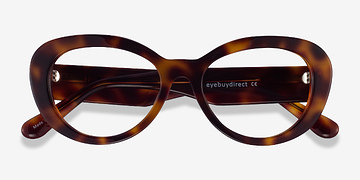 Tortoise Dahlia -  Acetate Eyeglasses