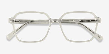 Clear Yellow Bucolic -  Fashion Eco Friendly Eyeglasses