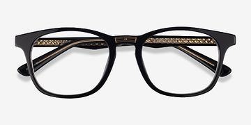 Black Gold Casting -  Acetate Eyeglasses