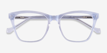 Iridescent Clear Luminescence -  Acetate Eyeglasses