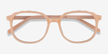 Clear Nude Maria -  Acetate Eyeglasses