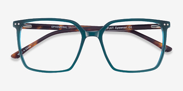 Teal Tortoise Ephemeral -  Eco Friendly Eyeglasses
