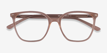 Clear Brown Carola -  Acetate Eyeglasses