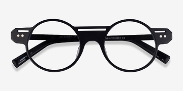 Black Marengo -  Acetate Eyeglasses