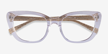 Clear Yellow Jubilate -  Acetate Eyeglasses