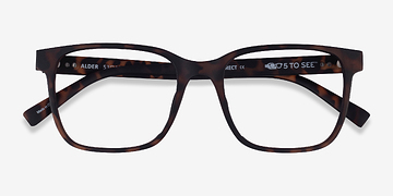 Matte Tortoise Alder -  Plastic Eyeglasses