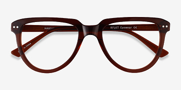 Clear Brown Hardin -  Eco Friendly Eyeglasses