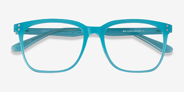 Blue Lunar Gaze -  Plastic Eyeglasses