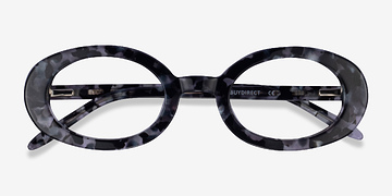 Gray Tortoise Gaia -  Acetate Eyeglasses