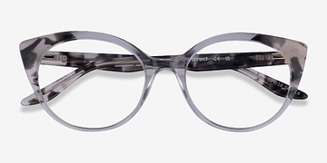 Ivory Tortoise Clear Leilani -  Acetate Eyeglasses